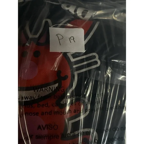 Broken Promises x Happy Bunny I'm Bad Contrast Black Hoodie Woman's Large Pocket - Picture 16 of 16